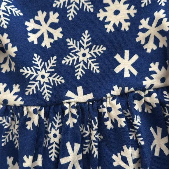 Set of girls Hanna Andersson winter themed dresses - Picture 4 of 5